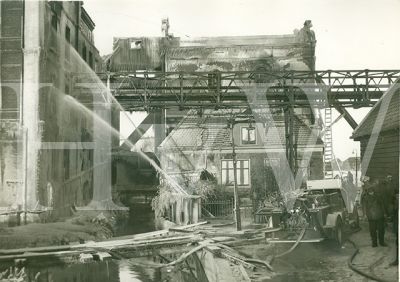 Brand bij Boon aan het Zuideinde 1933.
Trefwoorden: Brand Boon 1933 Zuideinde
